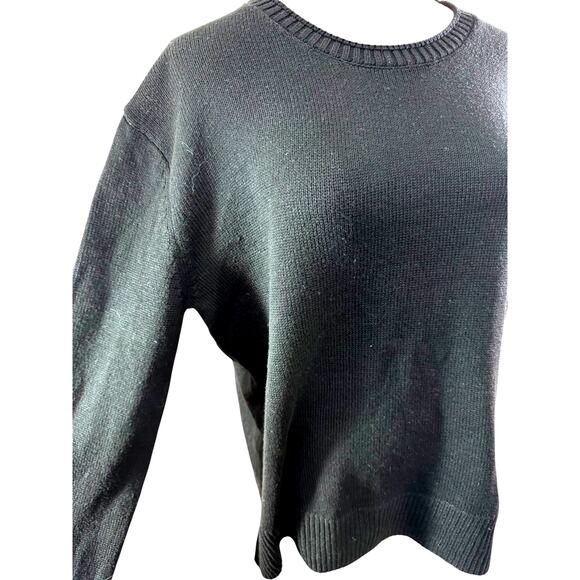 "ELLA MOSS" black Sweater, Very Soft, Size S, Work‎ wear, Office Wear, Simple - Picture 2 of 9